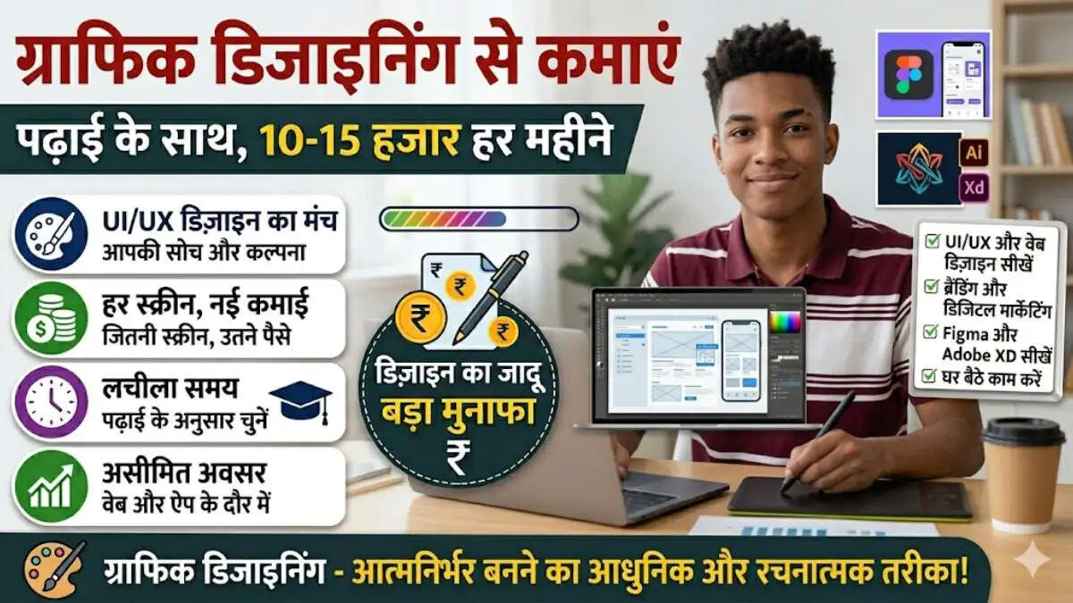 2026 में पढाई के साथ-साथ हर महीने 10 से 15 हजार रुपये की कमाई के 12 बेस्ट तरीके, जिनसे सच में होती है कमाई