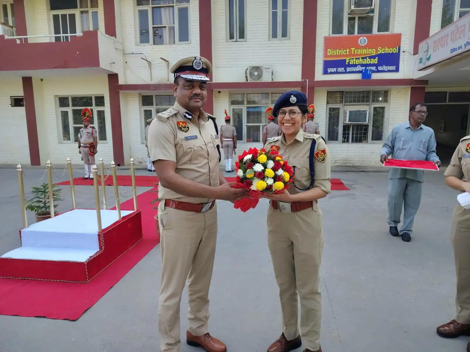 &nbsp;फतेहाबाद पुलिस की तैयारियां परखने पहुंचे IG हमीद अख्तर, दंगा नियंत्रण का लिया जायजा