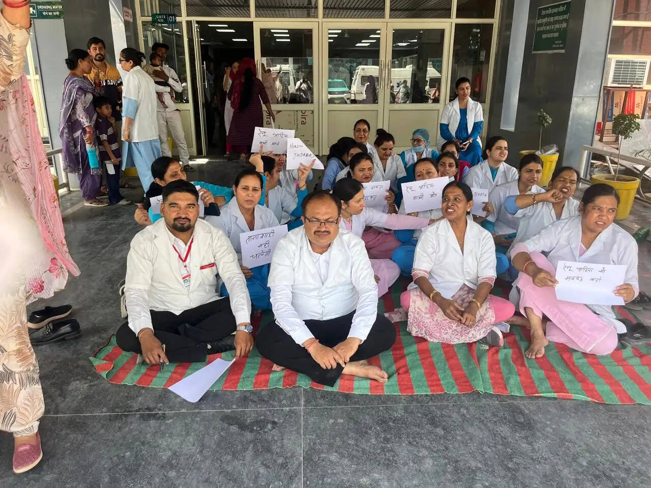 Sirsa nursing staff strike