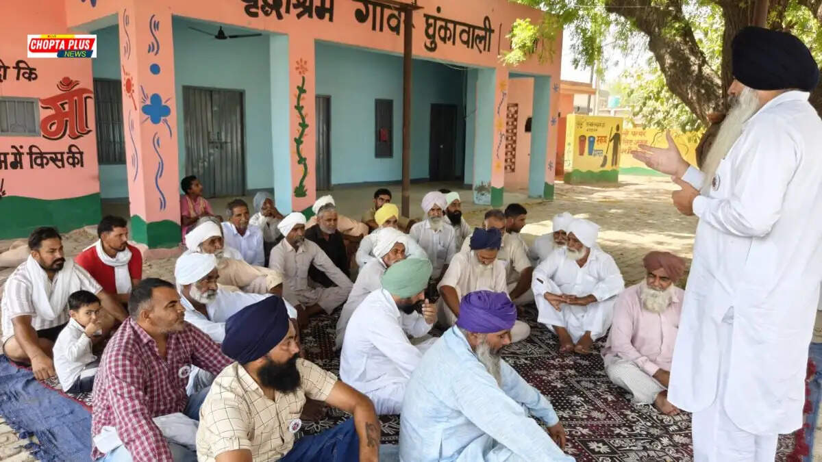 डबवाली के खुईयां टोल प्लाजा की तस्वीर जहां किसान प्रदर्शन करने की तैयारी कर रहे हैं