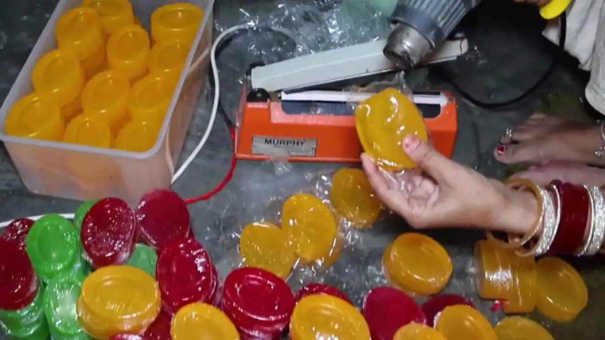 Organic Soap packing