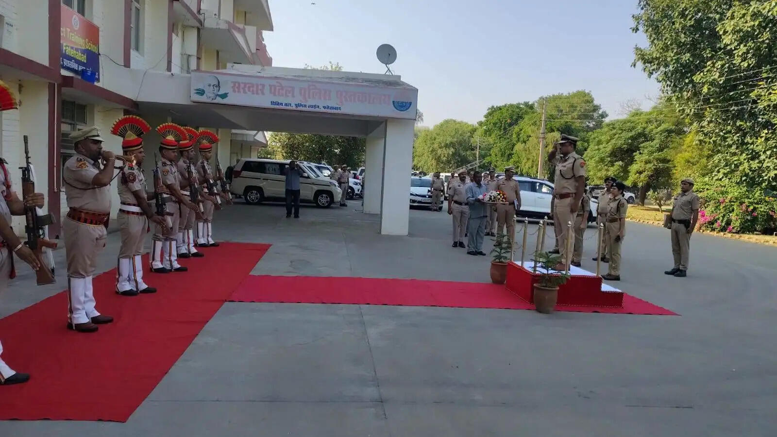 &nbsp;फतेहाबाद पुलिस की तैयारियां परखने पहुंचे IG हमीद अख्तर, दंगा नियंत्रण का लिया जायजा