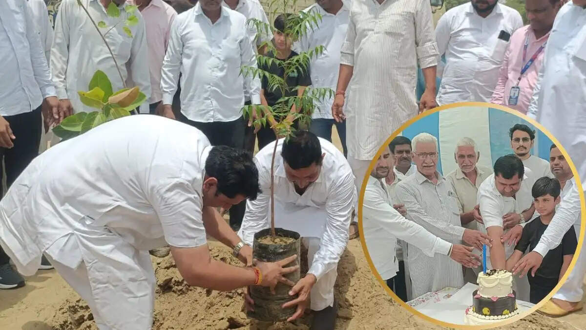 Sandip Bainiwal Jakhodia birthday tree plantation