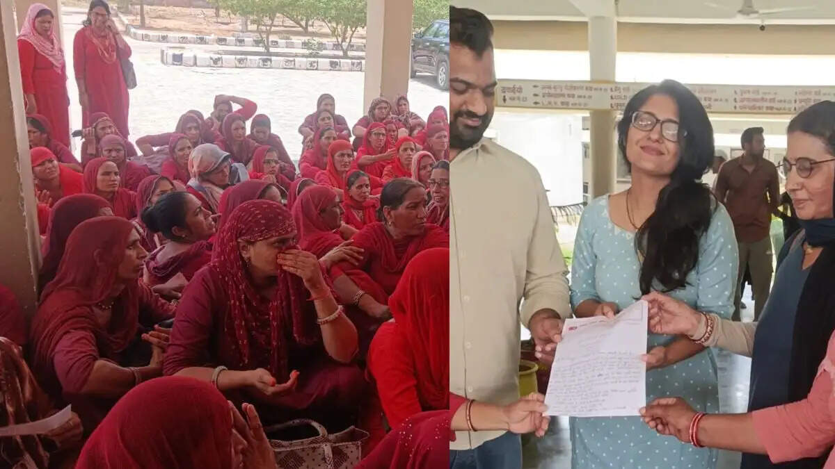 चौपटा में आशा वर्करों का जोरदार प्रदर्शन: कई महीनों से अटका मानदेय, सीएमओ को सौंपा ज्ञापन