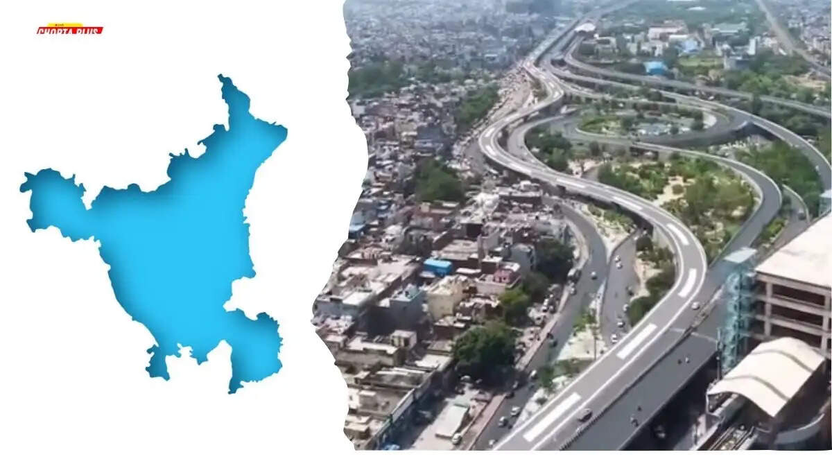 हरियाणा के नक्शे के साथ एनसीआर से बाहर होने वाले 5 जिलों की जानकारी
