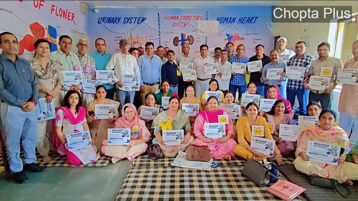 निपुण हरियाणा मिशन नाथूसरी चोपटा खंड में 120 प्राथमिक शिक्षकों को प्रक्षिशित 