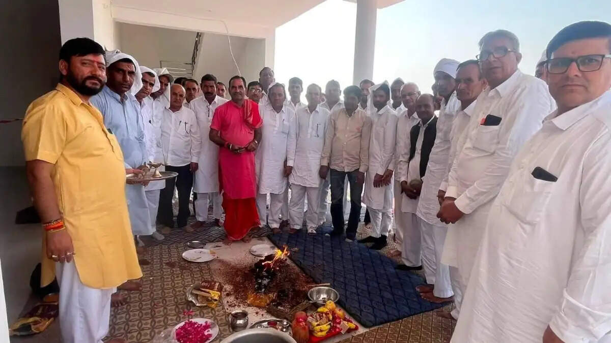 फतेहपुर दो जांटी धाम में पैंतालिसा धर्मशाला की नवनिर्मित इमारत का लोकार्पण