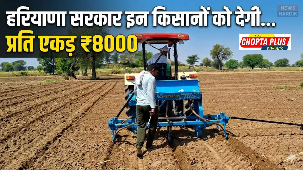 मेरा पानी मेरी विरासत योजना के तहत वैकल्पिक खेती करते हरियाणा के किसान