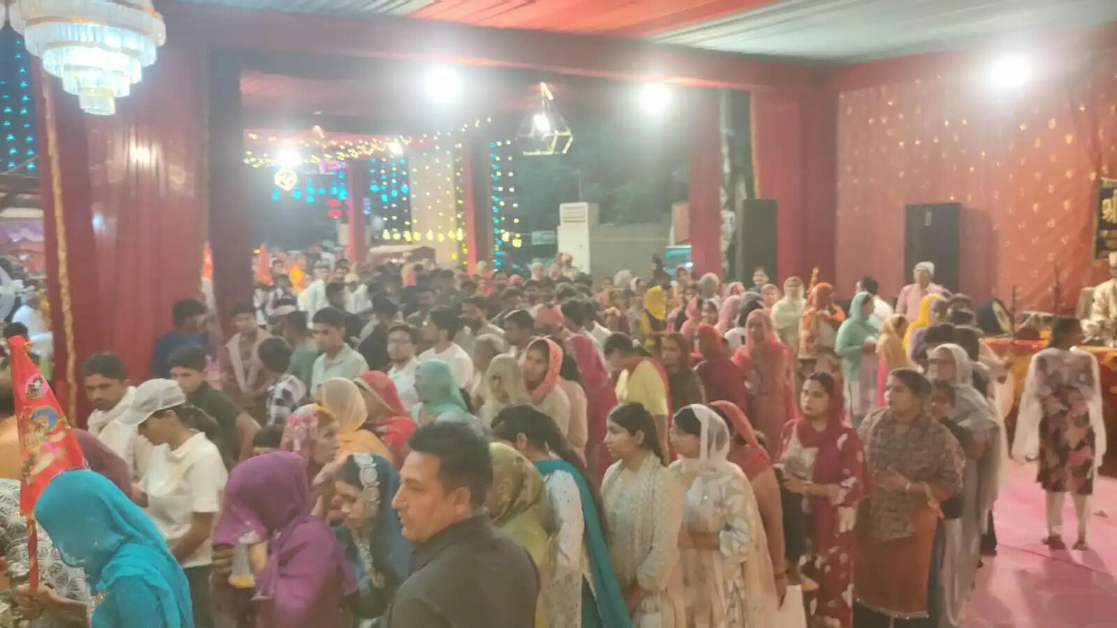 सालासर धाम शरद पूर्णिमा पर श्रद्धालुओं का सैलाब