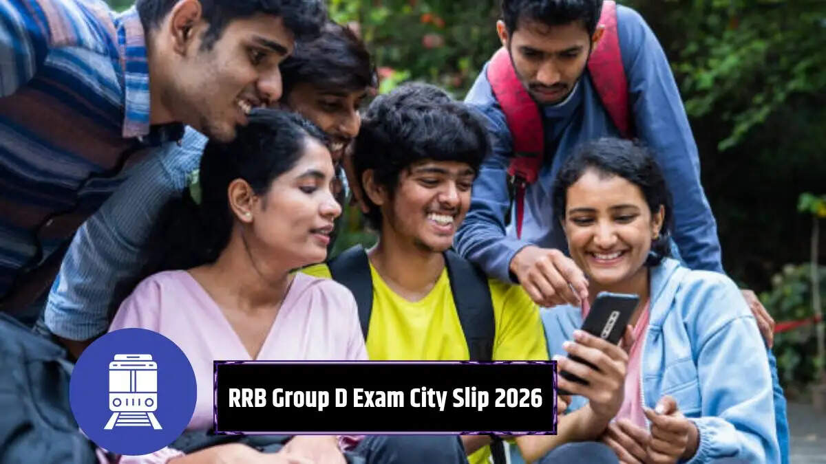 RRB Group D Exam City Link 2026 जारी: 3 से 21 अगस्त तक होगी CBT परीक्षा, इस तरह डाउनलोड करें सिटी स्लिप